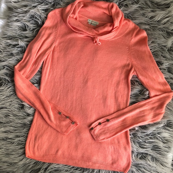 Royal Robbins Sweaters - Royal Robbins | Coral Knit Cowl Neck Sweater